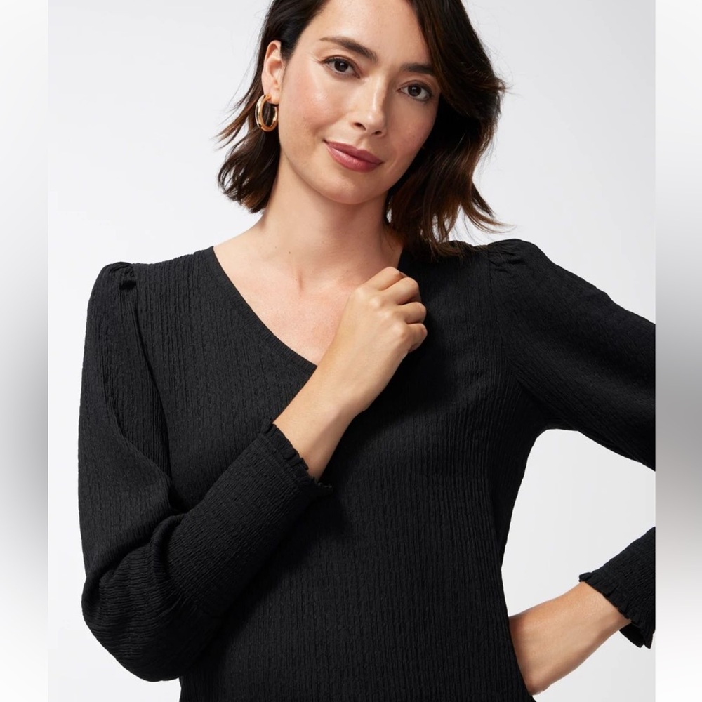 NWOT Chico’s Textured Knit Tee